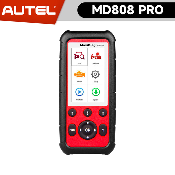 【EU Free Ship】Autel MaxiDiag MD808 Pro 2022 Newest Scanner | Upgrade Version of MD808 | Full System Diagnostics | Most 7 Special Reset Functions