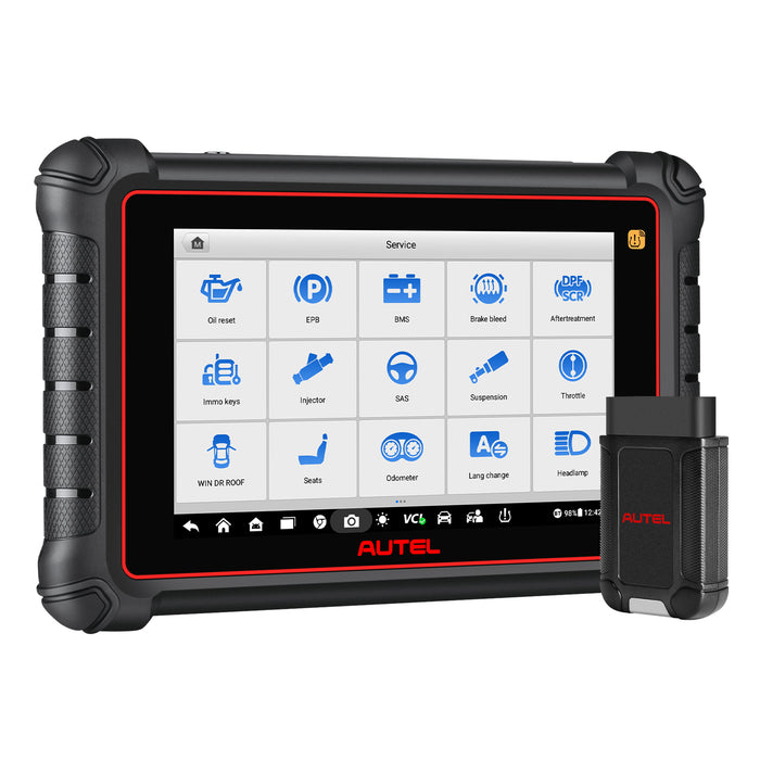 Autel Maxicom MK900TS丨Professional TPMS Diagnosis Scanner丨TPMS Relearn/Replaced/Sensor Programming丨Multi-Brand Full System 40+Service丨Multi-language