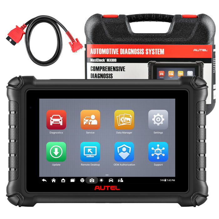 Autel MaxiCheck MX900 Diagnosis Scanner/Same as Maxicom MK900/Bi-Directional Control/OE-Level All System/40+ Reset Service/Upgraded version of MX808S/Multi-language