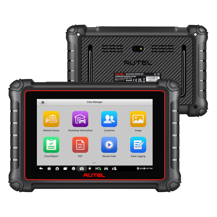 【EU Stock】2024 Newest Autel Maxicom MK900BT OBDII Diagnosis Scanner丨Android 11 8''screen 8M Rear Camera丨40+ Service/Active Test /All System/Multi Brand Upgraded of MX900