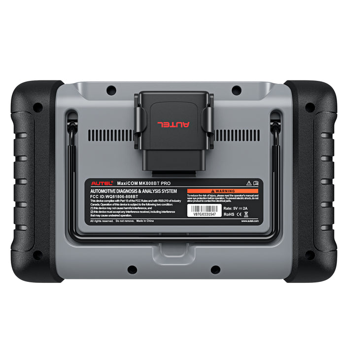 【EU Free Ship】Autel MaxiCOM MK808BT Pro Inalámbrico Connection | Same as MK808Z-BT | All Systems Diagnosis | 37+ Services | ABS Bleed, Oil Reset, EPB, SAS, DPF, BMS, Throttle, Injector Coding| Multi-Language