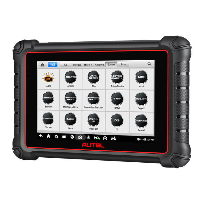 【2024 Newest】Autel Maxipro MP900BT Wireless Diagnosis Scanner丨8'' Screen Advanced ECU Coding丨Bi-Directional Control丨Multi-Brand All System Diagnosis丨40+ Service丨Multi-Language