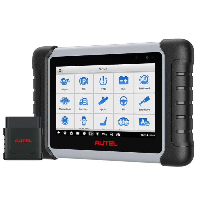 【EU Free Ship】Autel MaxiCOM MK808BT Pro Bluetooth Connection | Same as MK808Z-BT | All Systems Diagnosis | 37+ Services | ABS Bleed, Oil Reset, EPB, SAS, DPF, BMS, Throttle, Injector Coding| Multi-Language