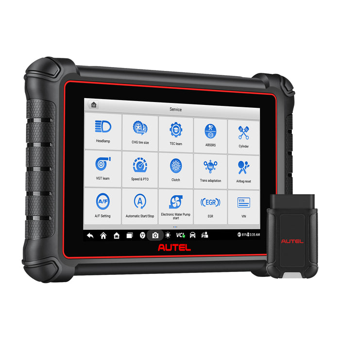 【2023 Newest】Autel Maxipro MP900BT Wireless Diagnosis Scanner丨8'' Screen Advanced ECU Coding丨Bi-Directional Control丨Multi-Brand All System Diagnosis丨40+ Service丨Multi-Language