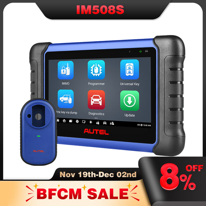 【2 Years Update】Autel MaxiIM IM508S丨 Key Fob Programming Tool | With XP200 Key Programmer | Add Keys | All Keys Lost | All System Diagnosis | 28+ Services |Multi-Language
