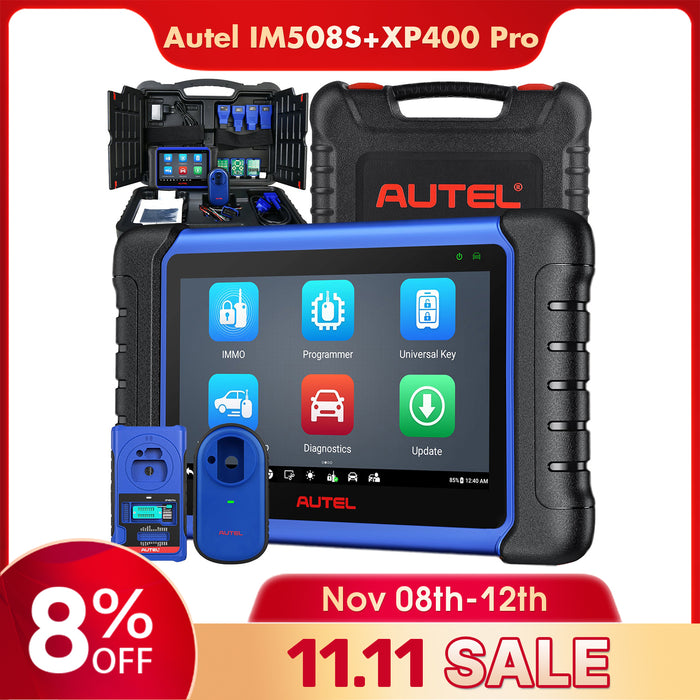【2 Years Update】Autel MaxiIM IM508S Pro With XP400 Pro丨Key Programmer|IMMO same as IM608S II  | Add Keys | All Keys Lost | All System Diagnosis | 28+ Services