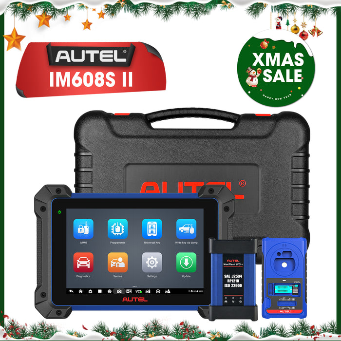 【2 Years Update】Autel MaxiIM IM608S II/IM608 Pro II 丨Top Key Programmer and Diagnosis Tool(MS908S Level) | Add Keys | All Keys Lost | Read Password | Remote Learning | ECU Coding/Full system/37+ Reset ServiceMulti Language
