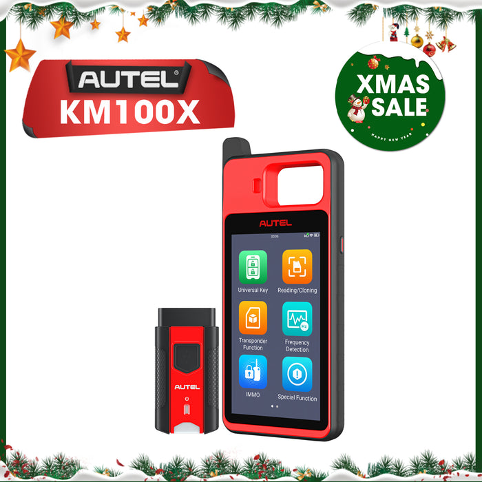 Autel MaxiIM KM100X丨Universal Key Fob Programmer for Transponder丨CHIP Read/Clone/Write丨Key Creation /IMMO Learning丨Lifetime Free Update