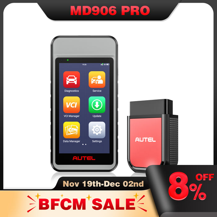 Autel MaxiDiag MD906 Pro丨 Bluetooth MaxiVCI V150 Lite 丨Auto-Scan All System丨11 Common Service 丨Life time Free Update