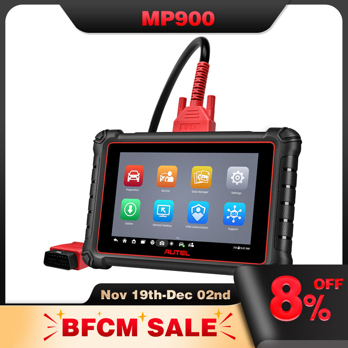 Autel Maxipro MP900 Diagnosis Scanner丨Android 11 Multi-Brand Full System丨40+ Service丨ECU Coding丨Multi-language