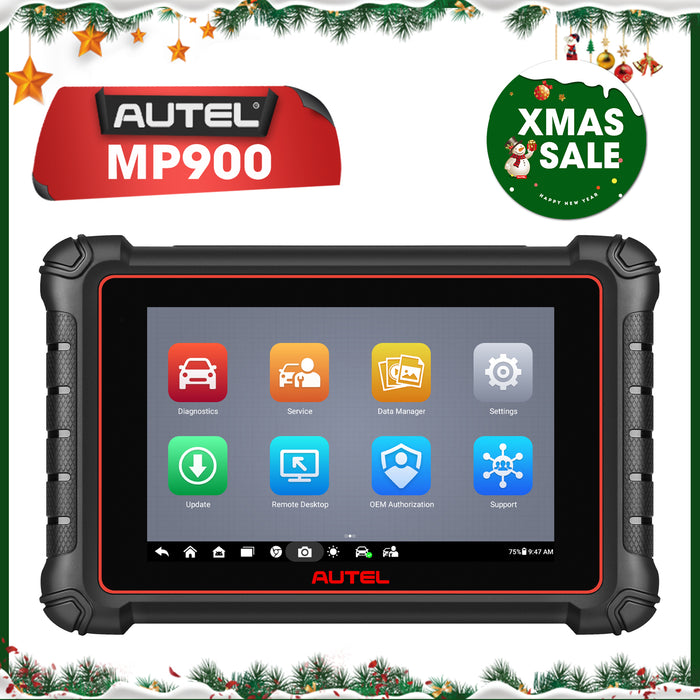 Autel Maxipro MP900 Diagnosis Scanner丨Android 11 Multi-Brand Full System丨40+ Service丨ECU Coding丨Multi-language