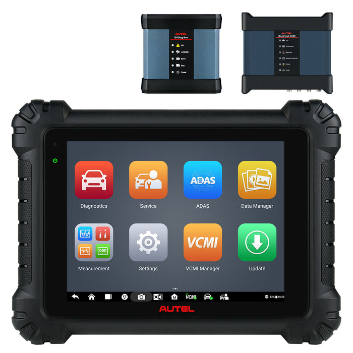 Autel MaxiSys MS919 Top Level Diagnosis Scanner/J2534 ECU Programming/Coding/Topology Map 2.0/Bidirectional Control/40+Reset Service/Global Version Multi-language