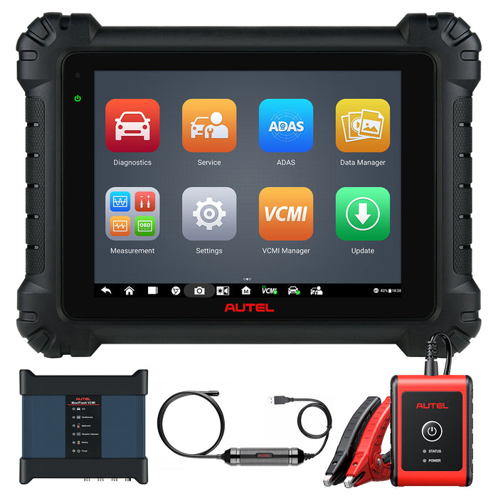 Autel MaxiSys MS919 Top Level Diagnosis Scanner/J2534 ECU Programming/Coding/Topology Map 2.0/Bidirectional Control/40+Reset Service/Global Version Multi-language