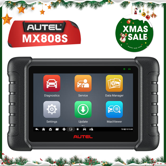 Autel MaxiCheck MX808S Diagnosis Scanner | Same as MK808S丨Bi-Directional Control| All Systems | 28+ Reset Services|Multi-language