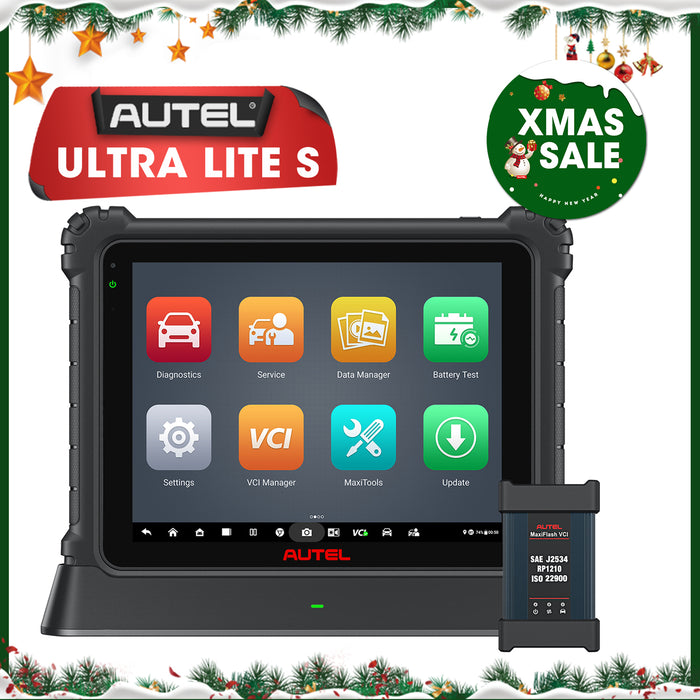 Autel MaxiCOM Ultra Lite S| Newest Multi-Language Top Advanced Diagnostic Scanner | J2534 ECU Programming/Coding | 40+ Service | Active Test | All System