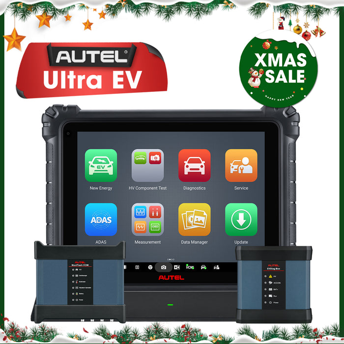 Autel MaxiSYS Ultra EV(Maxisys Ultra+EV box) 丨EV Diagnostics with MaxiFlash VCMI For Electric/Hybrid/Gas/Diesel Vehicles Multi-language