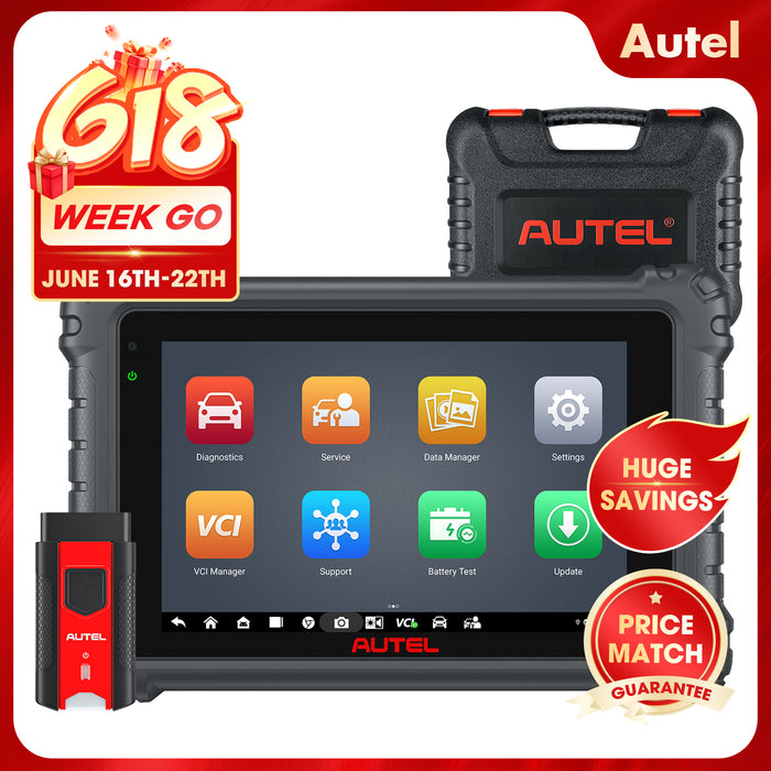 Autel MaxiCOM MK906S Pro | Upgraded of MS906BT | Advanced ECU Coding | Bi-Directional Control | 36+ Services | OE-Level All Systems Diagnosis | Multi-Language