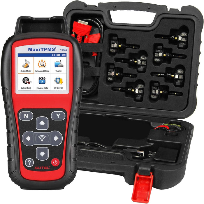 Autel MaxiTPMS TS508WF TPMS Wifi Relearn Tool | 4 ways to Program MX-Sensors | 3 ways Relearn OEM senors | Quick/Advanced Mode丨Upgraded Version of TS501/TS408