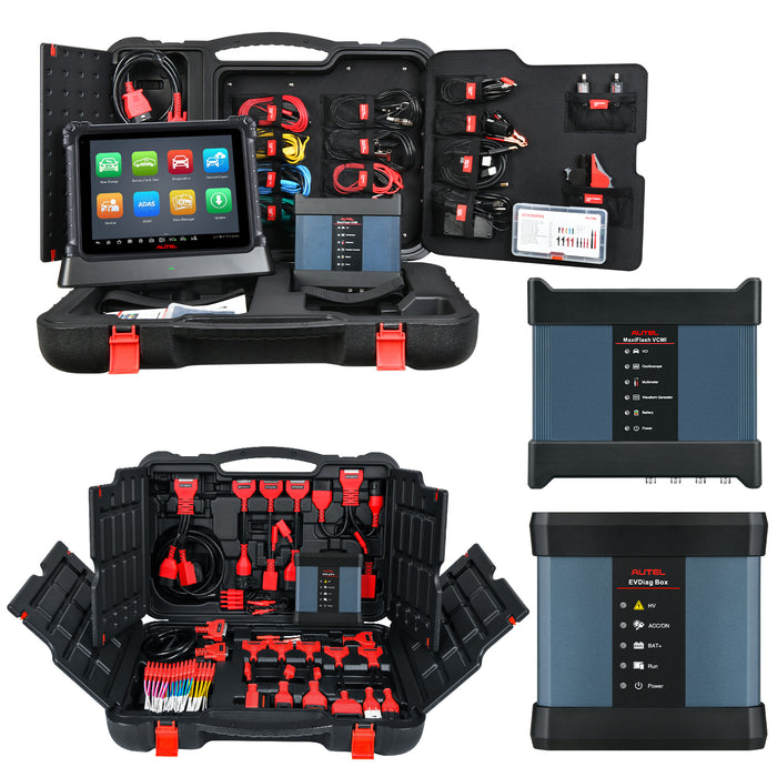 Autel MaxiSYS Ultra EV(Maxisys Ultra+EV box)  EV Diagnostics with MaxiFlash VCMI For Electric/Hybrid/Gas/Diesel Vehicles Only Spport English language