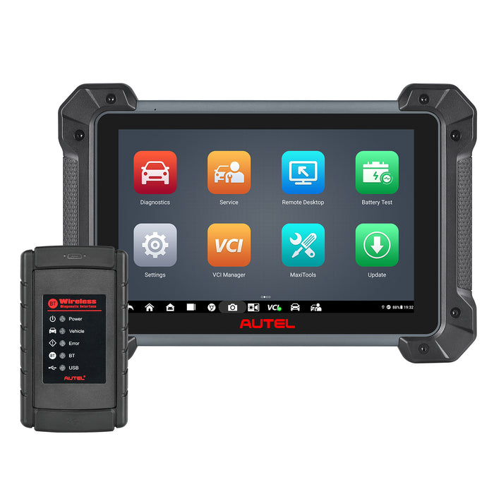 Autel MaxiCOM MK908 II| Advanced ECU Coding | Bi-Directional Control | OE-Level All Systems Diagnosis | 36+ Reset Services | Multi-Language