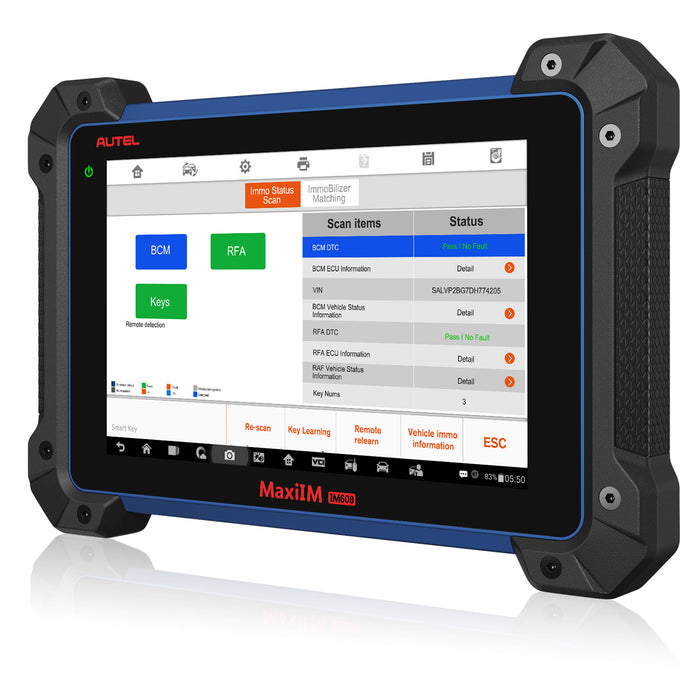 【Clearance Sale/Last 1】Autel MaxiIM IM608 Key Programmer with XP400 Key Fob Programming & Diagnostic Tool with ECU Coding, 31+ Services, Active Test, OE All Systems Diagnostics/Multi-Language