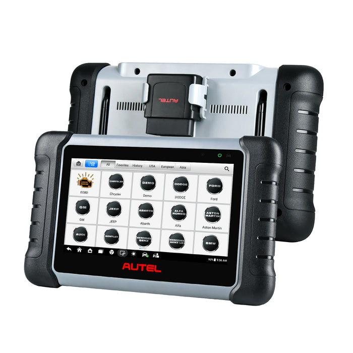 Autel MaxiPRO MP808BT Pro Kit (MP808BT Pro+ a Box Adapters) | ECU Coding | Bi-Directional Control | OE-Level All Systems Diagnostic | 37+ Services | Multi-Language