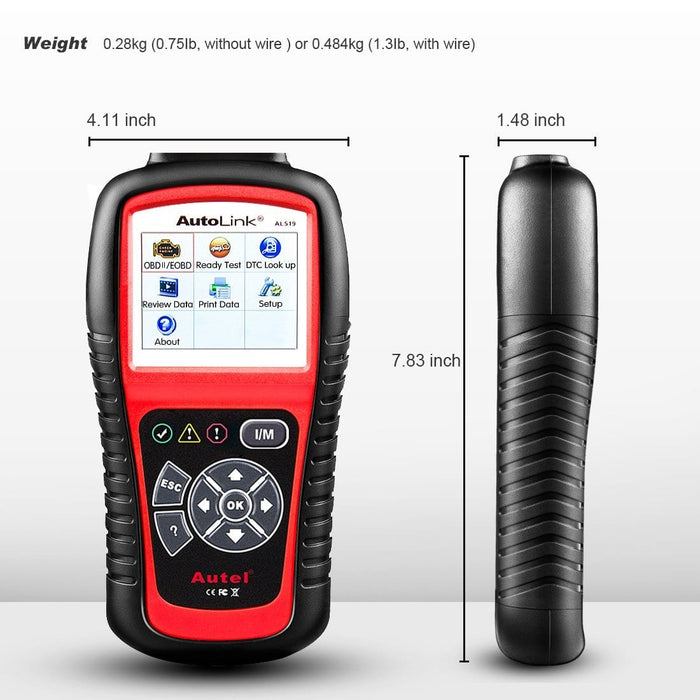 Valise de diagnostique auto OBD2 AUTEL Auto Link AL519 Grade Code OBD-II