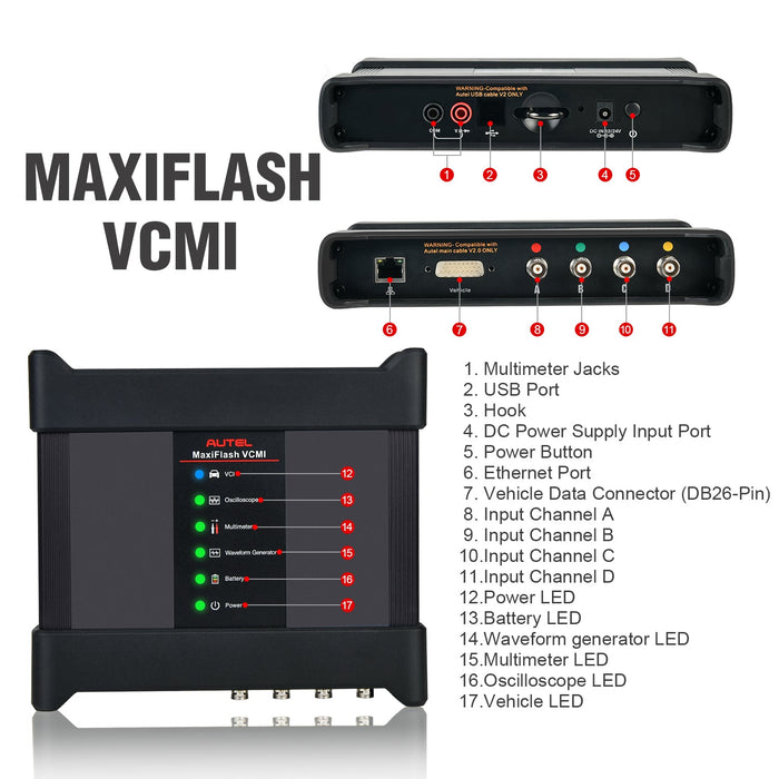 Autel MaxiSys Ultra with MaxiFlash 5-in-1 VCMI