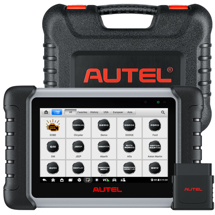 【EU Ship/2 Years Update】Autel MaxiPRO MP808BT Pro Wireless Diagnostic Scanner | ECU Coding | Bi-Directional Control | OE-Level All Systems Diagnostic | 37+ Services | Oil Reset | EPB | Multi-Language