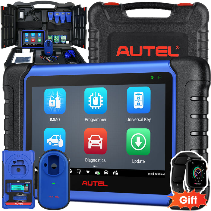 【2 Years Update】Autel MaxiIM IM508S 2-in-1 Key Fob Programming &Diagnosis Tool | With XP200 Key Programmer | Add Keys | All Keys Lost | All System Diagnosis | 28+ Services| Free Gift Otofix watch