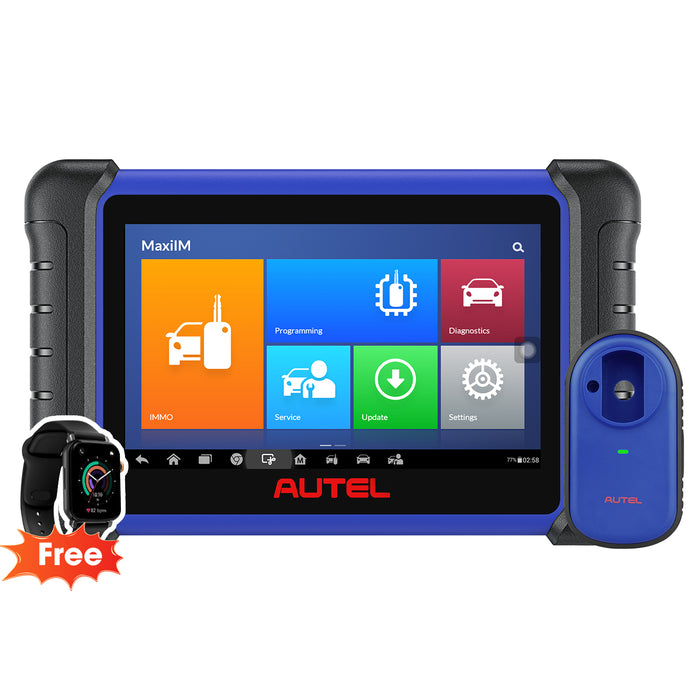 【2024 New/2 Years Update】Autel MaxiIM IM508S 2-in-1 Key Fob Programming &Diagnosis Tool | With XP200 Key Programmer | Add Keys | All Keys Lost | All System Diagnosis | 28+ Services| Free Gift Otofix watch