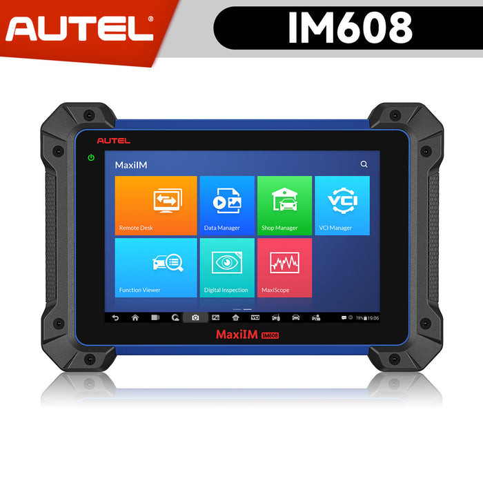 【Clearance Sale/Last 1】Autel MaxiIM IM608 Key Programmer with XP400 Key Fob Programming & Diagnostic Tool with ECU Coding, 31+ Services, Active Test, OE All Systems Diagnostics/Multi-Language