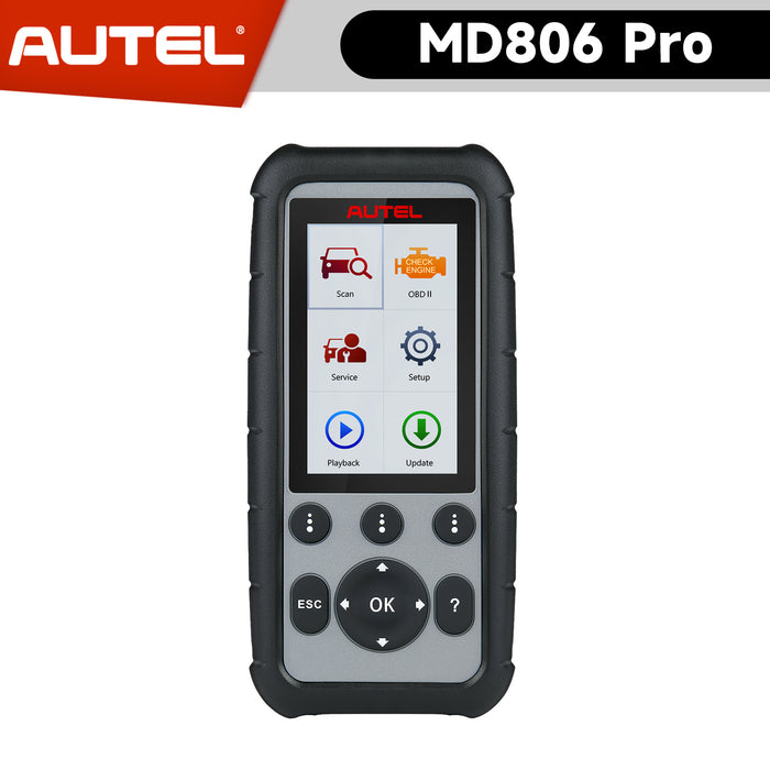 【EU Free Ship】Autel MaxiDiag MD806 Pro | Upgraded of MD806 | Full System Diagnostics | Most 7 Special Services | DTC Lookup | Data Playback/Print