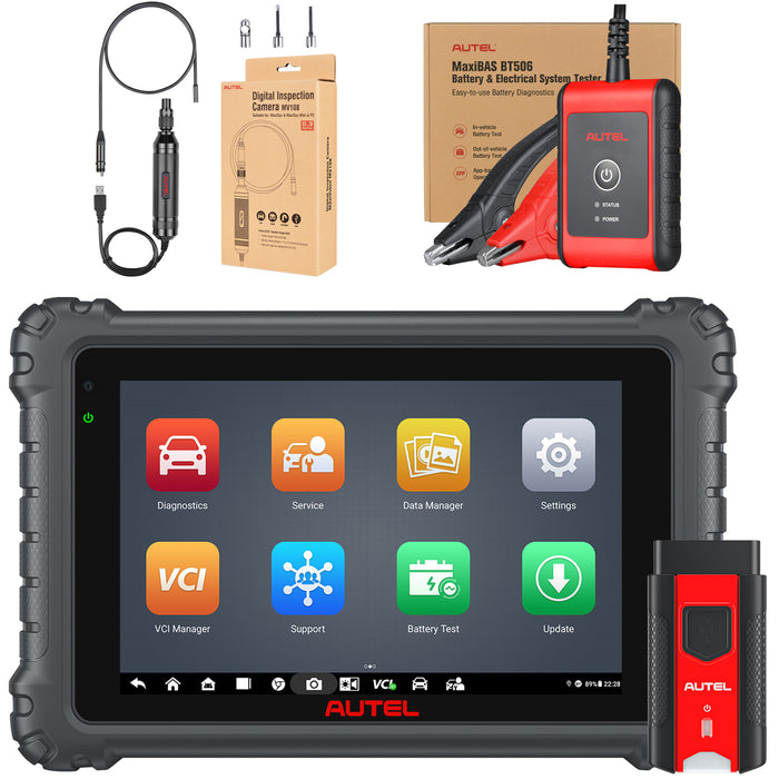 Autel MaxiSys MS906 Pro | 2024 New Android 10.0| Advanced ECU Coding | Bi-Directional Control | 36+ Services | OE-Level All Systems Diagnosis |Only English