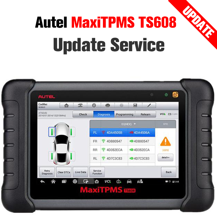 Original 【Autel TS608】 Service de mise à jour d'un an