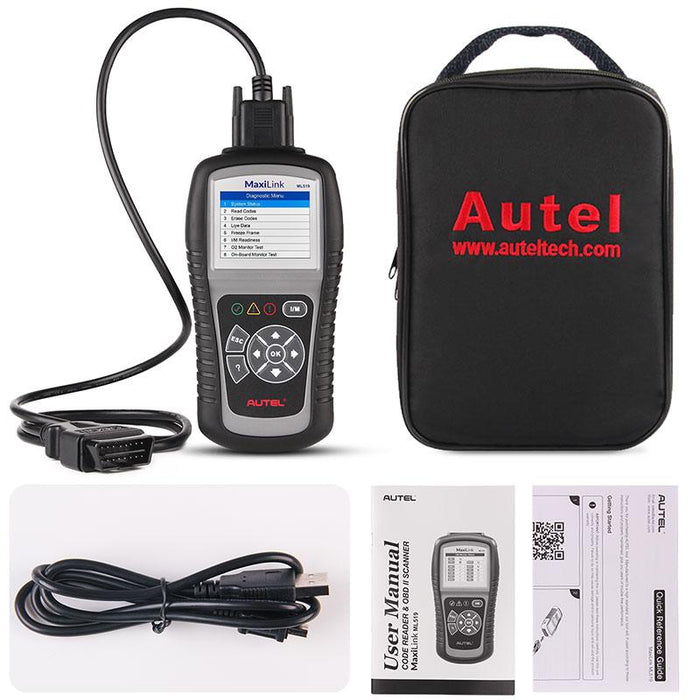 Autel ml519 complete package