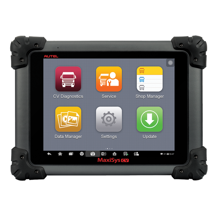 Autel Maxisys MS908CV Heavy Duty Trucks/ Commercial Vehicle Diagnostic Scanner丨J2534 ECU Programming丨25+Hot Service丨23+Adaption Functions丨NO IP Restriction丨Only English