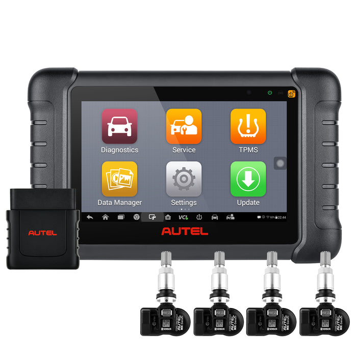 【Free 2 MX Sensors】Autel MaxiCheck MX808TS | Complete TPMS Sensor Programming | OE-Level All Systems Diagnosis | 30+ Special Reset Services | Only English